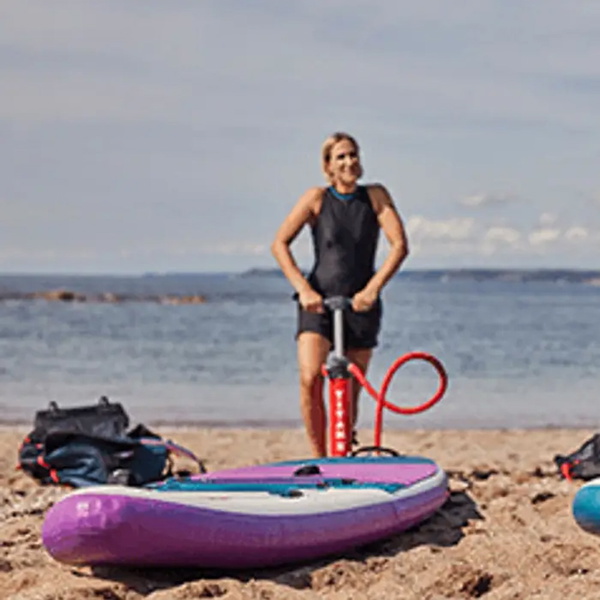 2026 Red Paddle Co 11'0'' Sport MSL Stand Up Paddle Board, Bag, Pump & Prime Lightweight Paddle 001-001-002-0059 - Purple